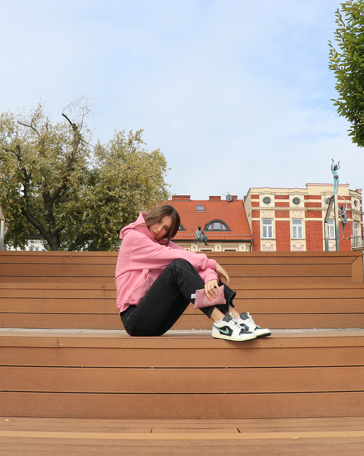 Pink Hoodie + Termofor