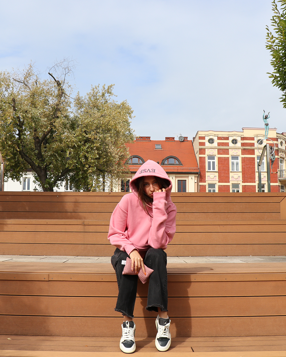 Pink Hoodie + Termofor